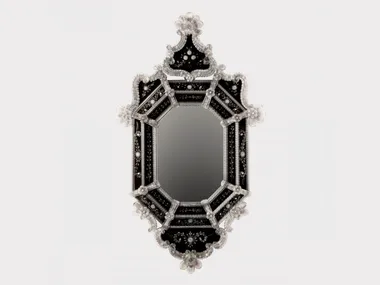 VANITAS - Octagonal framed wall-mounted mirror _ Sogni Di Cristallo